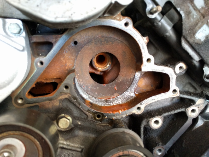 Mmmmm rust. Looks more like buffalo sauce than anything else...